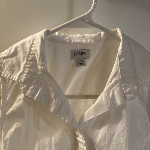 J. Crew White Sleeveless Top - Picture 2 of 4